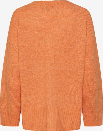 PIECES Sweater 'NANCY' in Orange
