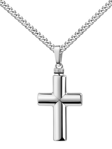 JEVELION Kette 'Asche Urnen' in Silber: Vorderseite