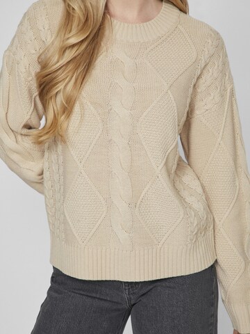 Pull-over 'VILOU' VILA en gris