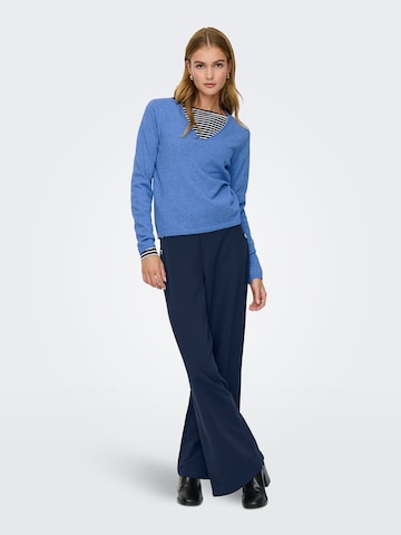 Pull-over 'ONLLOYAL' ONLY en bleu