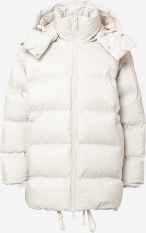 WEEKDAY Vinterjakke 'Air Puffer Jacket' i hvit: forside