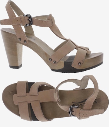 SOFTCLOX Sandalen 38 in Beige: predná strana