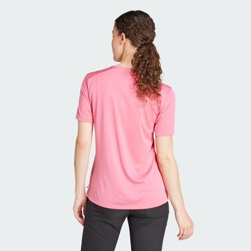 T-shirt fonctionnel ADIDAS TERREX en rose