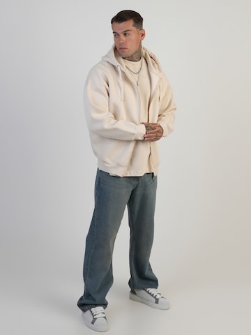 Giacca di felpa di SikSilk in beige