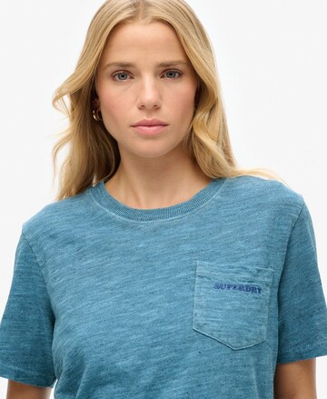 Superdry Shirt in Blauw