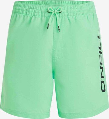 Shorts de bain 'Cali' O'NEILL en vert : devant