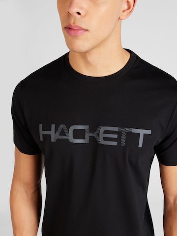 Hackett London Μπλουζάκι σε μαύρο