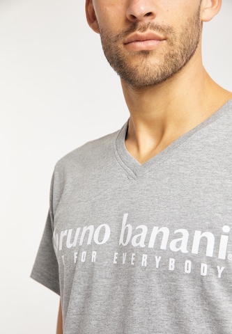T-Shirt 'Robertson' BRUNO BANANI en gris