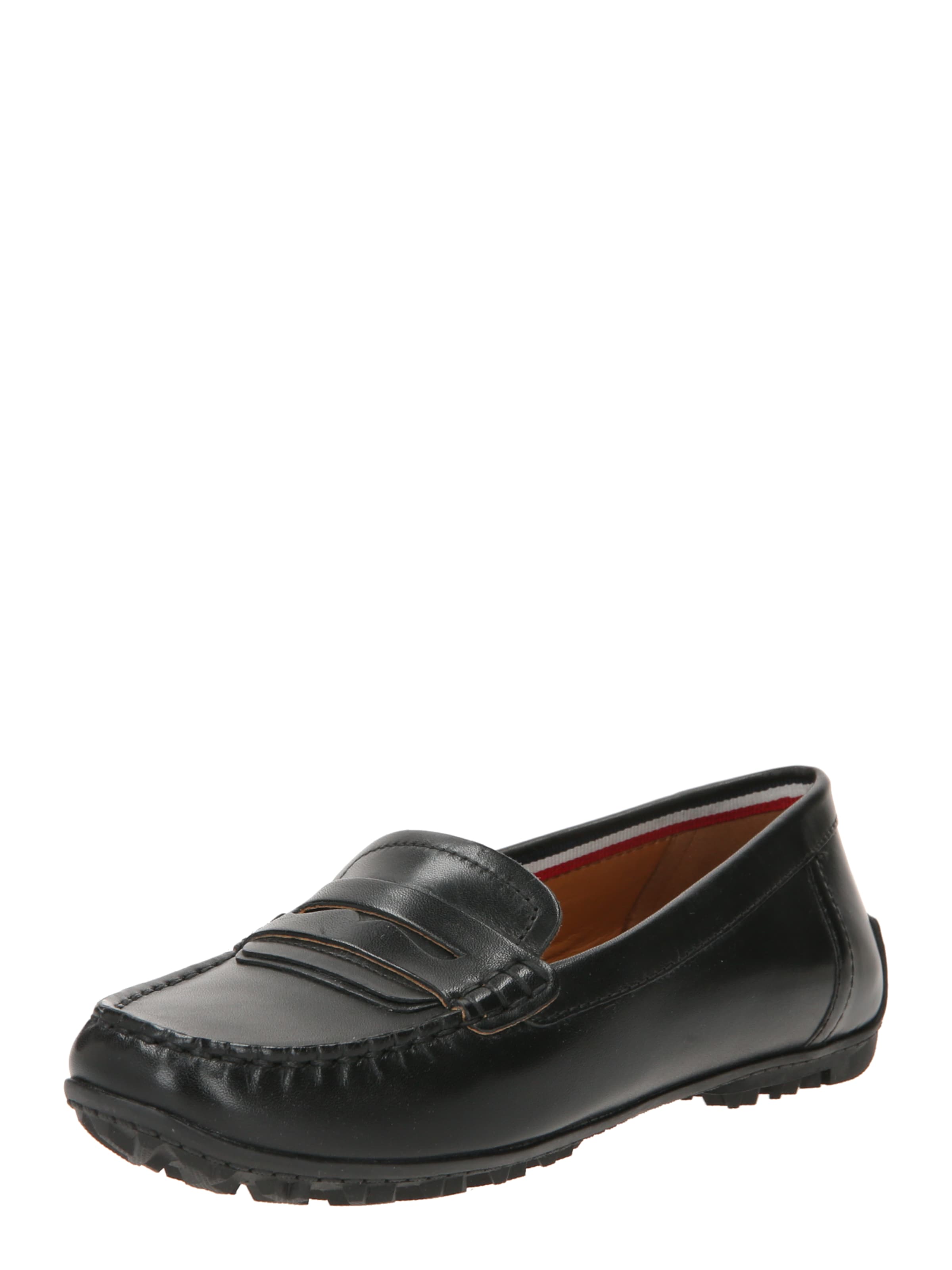 Mocassino di GEOX in nero: frontale