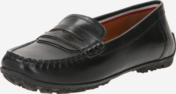 GEOX Moccasins in Black: front