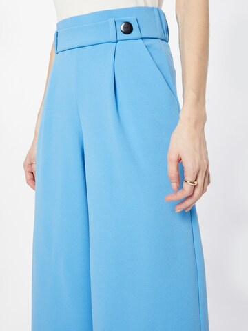 JDY Wide leg Bandplooibroek 'GEGGO' in Blauw