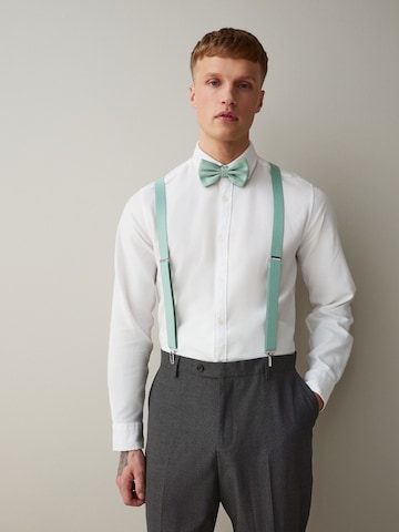 Next Suspenders in Green: front