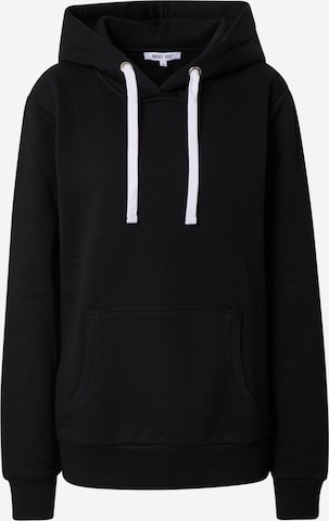 ABOUT YOU Sweatshirt 'Senta' in Black: front