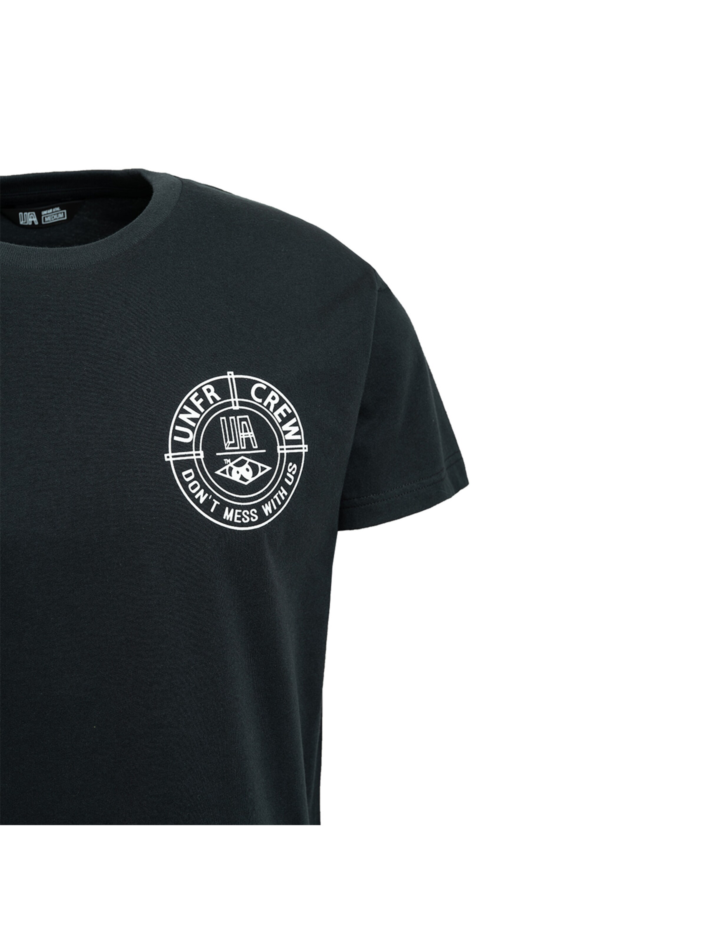 Unfair Athletics Shirt 'DMWU' in Zwart