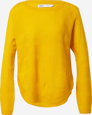 ONLY Sweater 'CAVIAR' in Orange: front