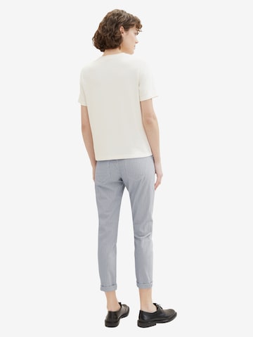 TOM TAILOR Regular Broek in Blauw