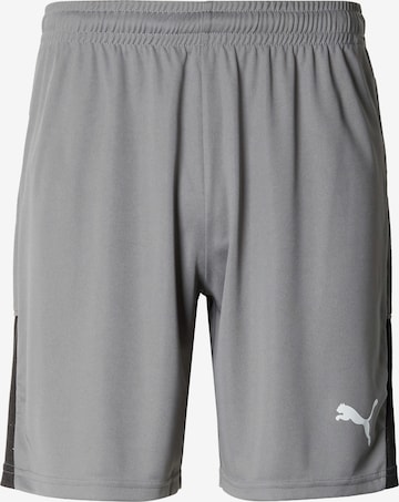 PUMA Sportbroek 'TeamLIGA26' in Grijs: voorkant
