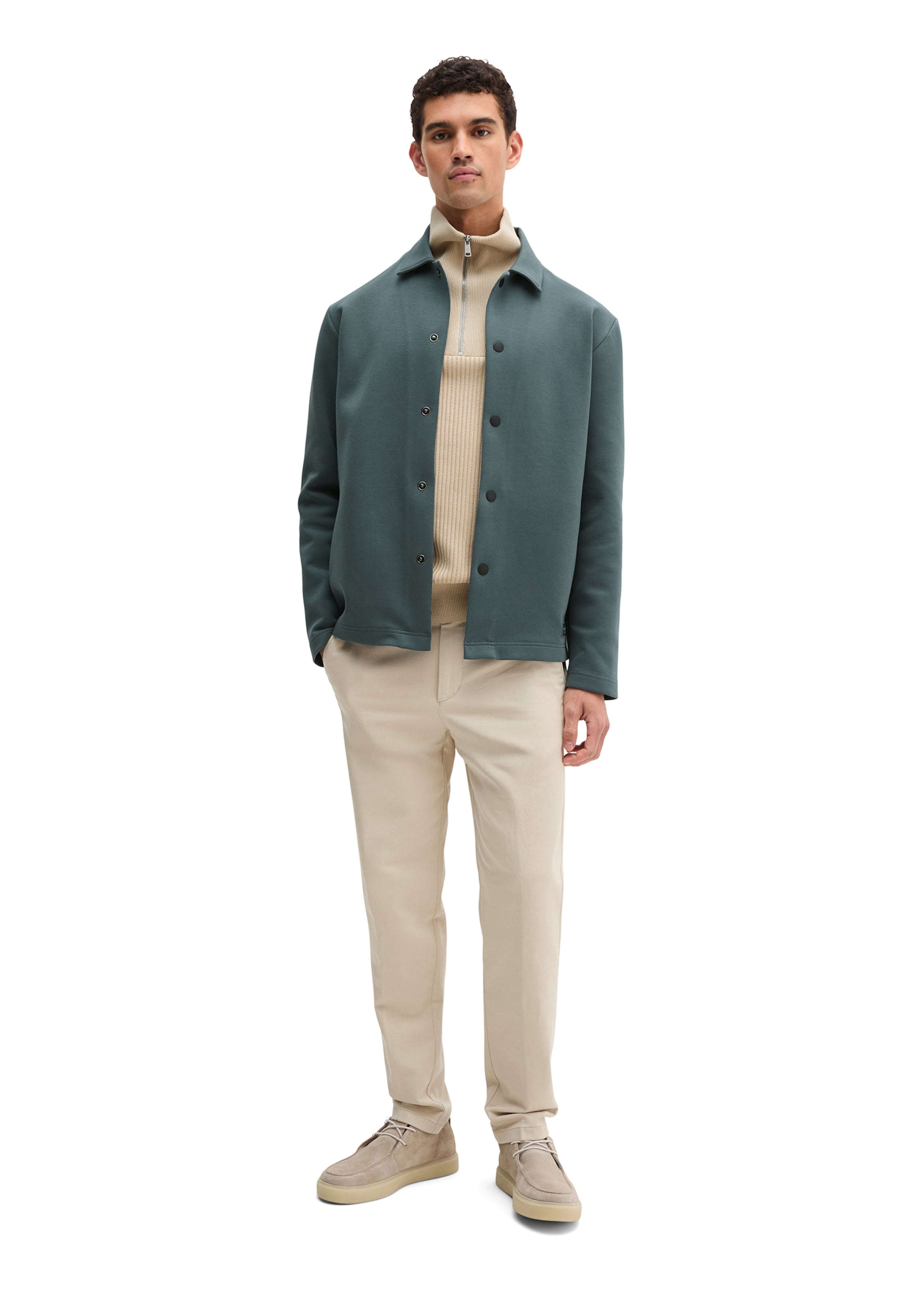 Marc O'Polo Sweatvest in Groen