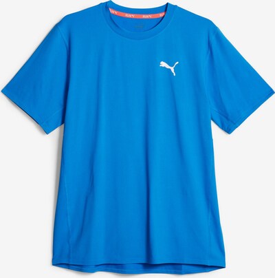PUMA Camisa funcionais em azul / branco, Vista do produto