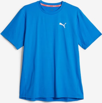 PUMA - Camisa funcionais em azul: frente