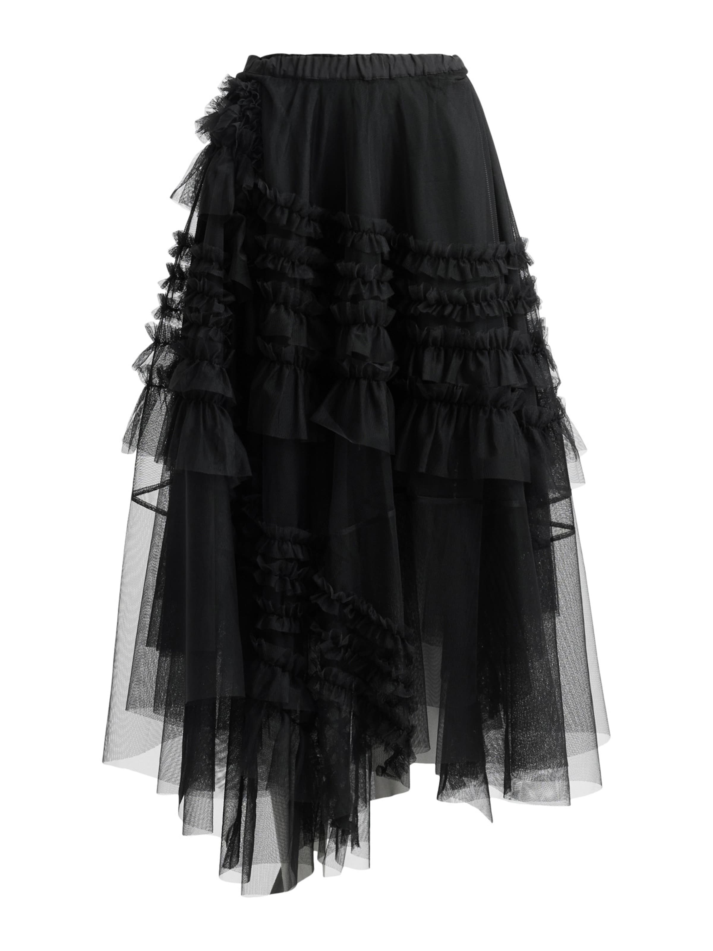 AllSaints - Falda 'JEN' en negro: frente