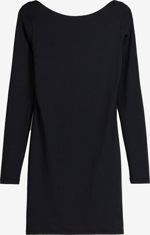 Bershka Dress in Black: front