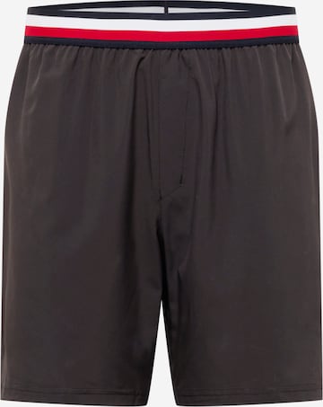 Tommy Sport Pants in Black: front