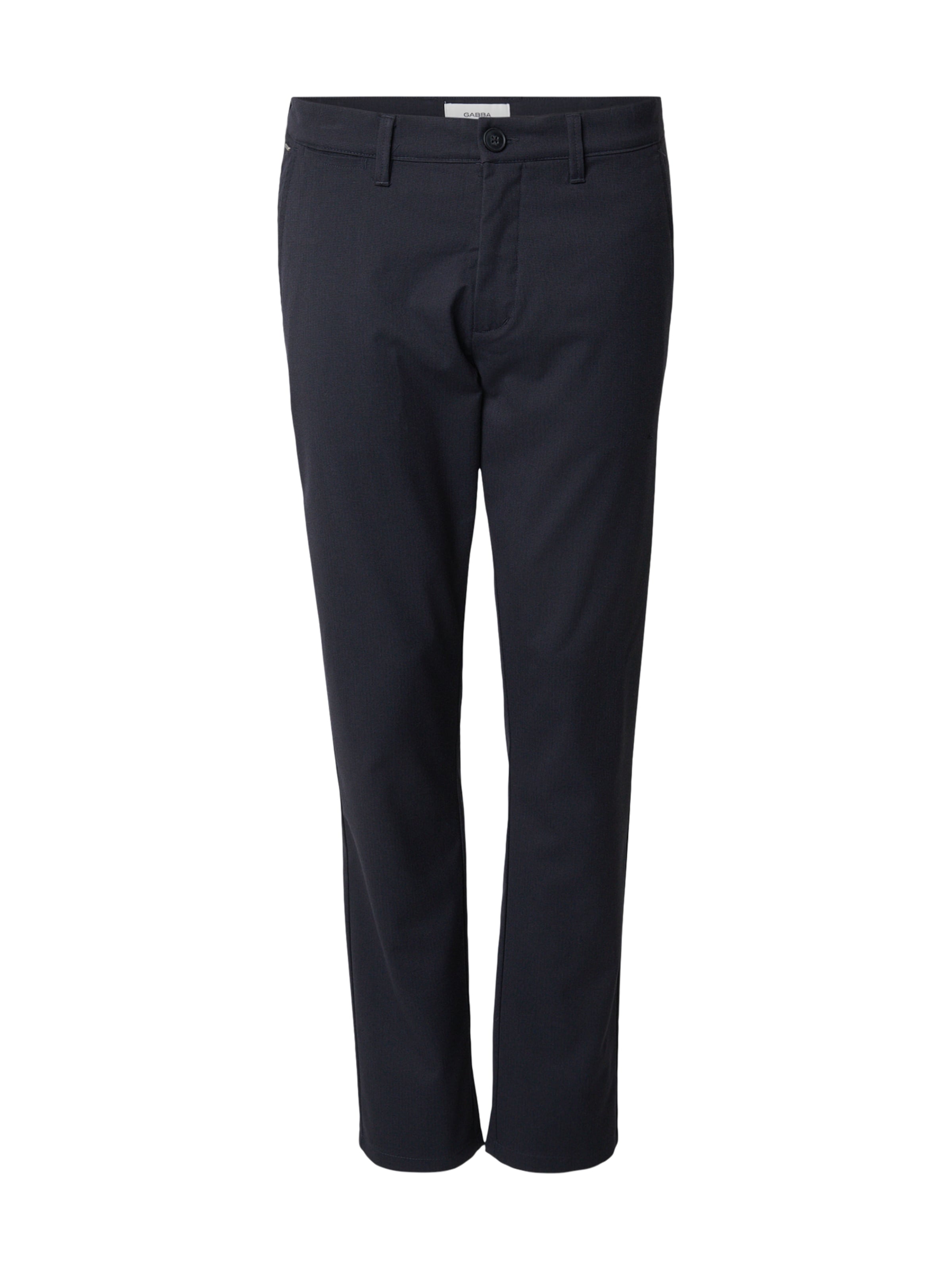 GABBA Обычный Брюки-чинос 'Paul' в Синий: спереди