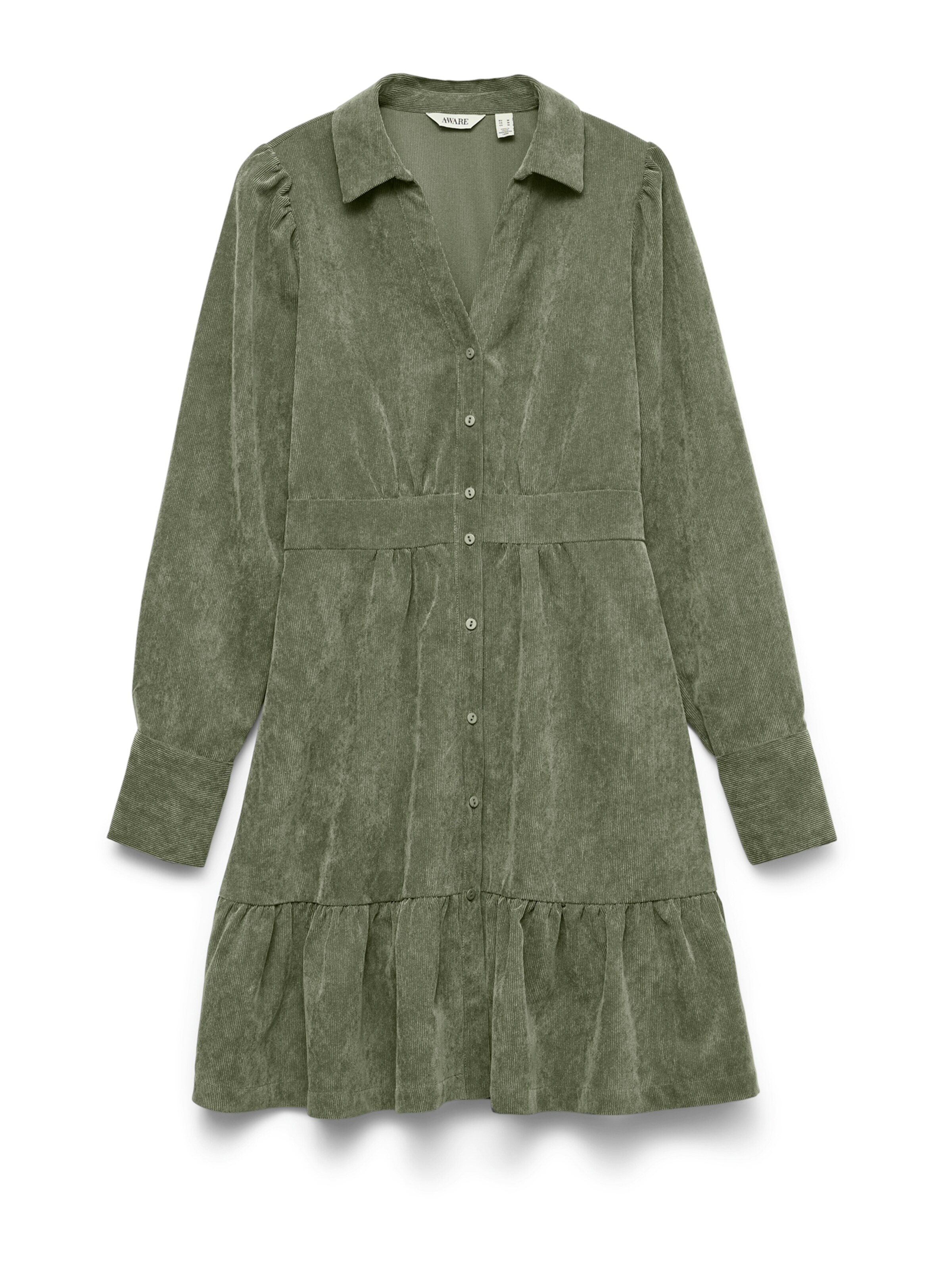 VERO MODA Платье-рубашка 'Awasta' в Зеленый, Обзор товара