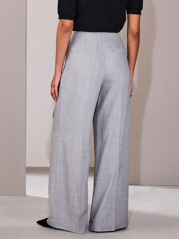 Next Wide Leg Hose in Grau
