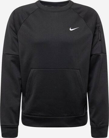 NIKE Sportsweatshirt i sort: forside