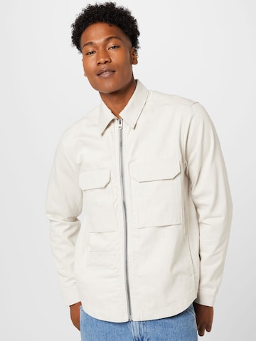 G-Star RAW Overgangsjakke i hvid: forside