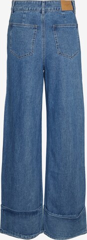 Wide leg Jeans de la VERO MODA pe albastru