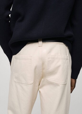 MANGO MAN Regular Jeans 'James' in White