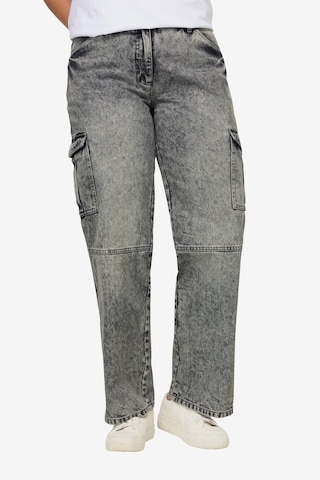 Angel of Style Loosefit Jeans in Grijs: voorkant