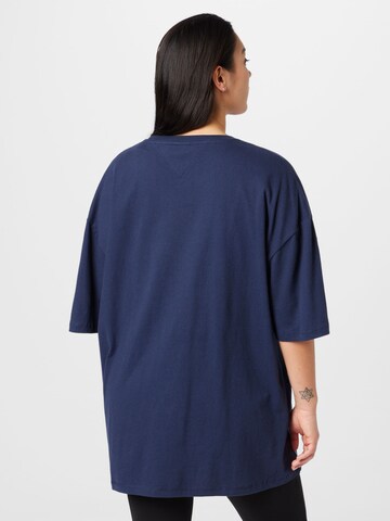 Tommy Jeans Curve T-Shirt in Blau