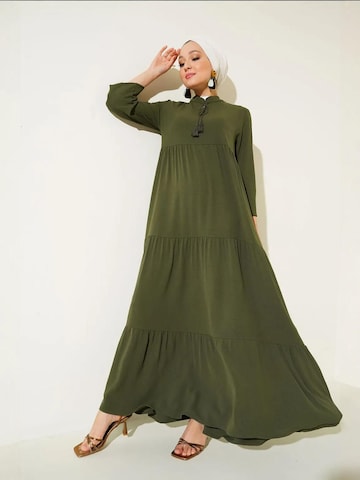 Bigdart - Vestido em verde: frente