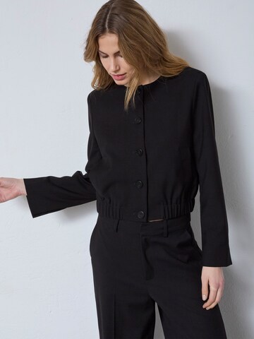 Giacca di mezza stagione ' MattyCC ' di co'couture in nero: frontale