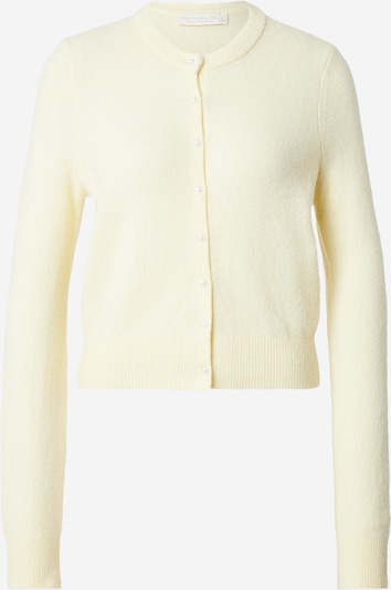 Abercrombie & Fitch Neuletakki värissä pastellinkeltainen, Tuotenäkymä