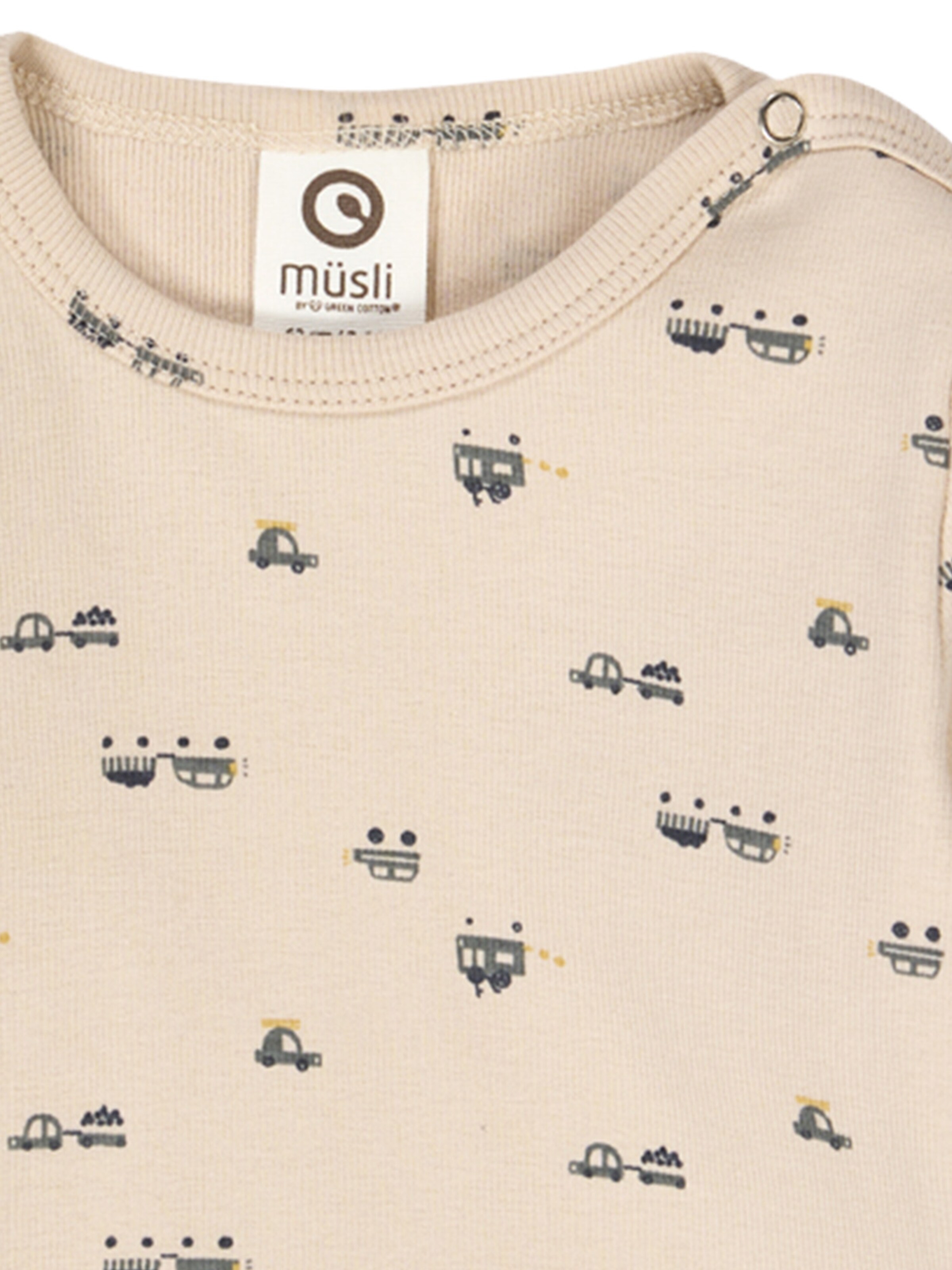 T-Shirt Müsli by GREEN COTTON en beige