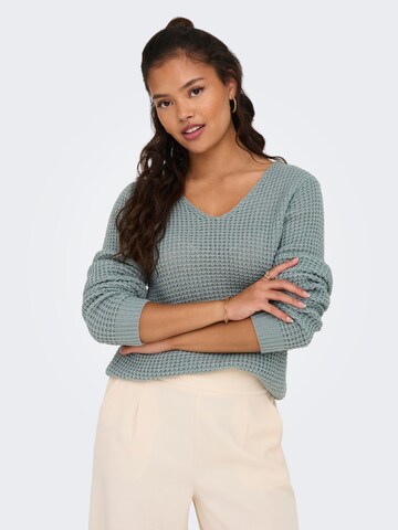 JDY Pullover 'Ellen' in Grau