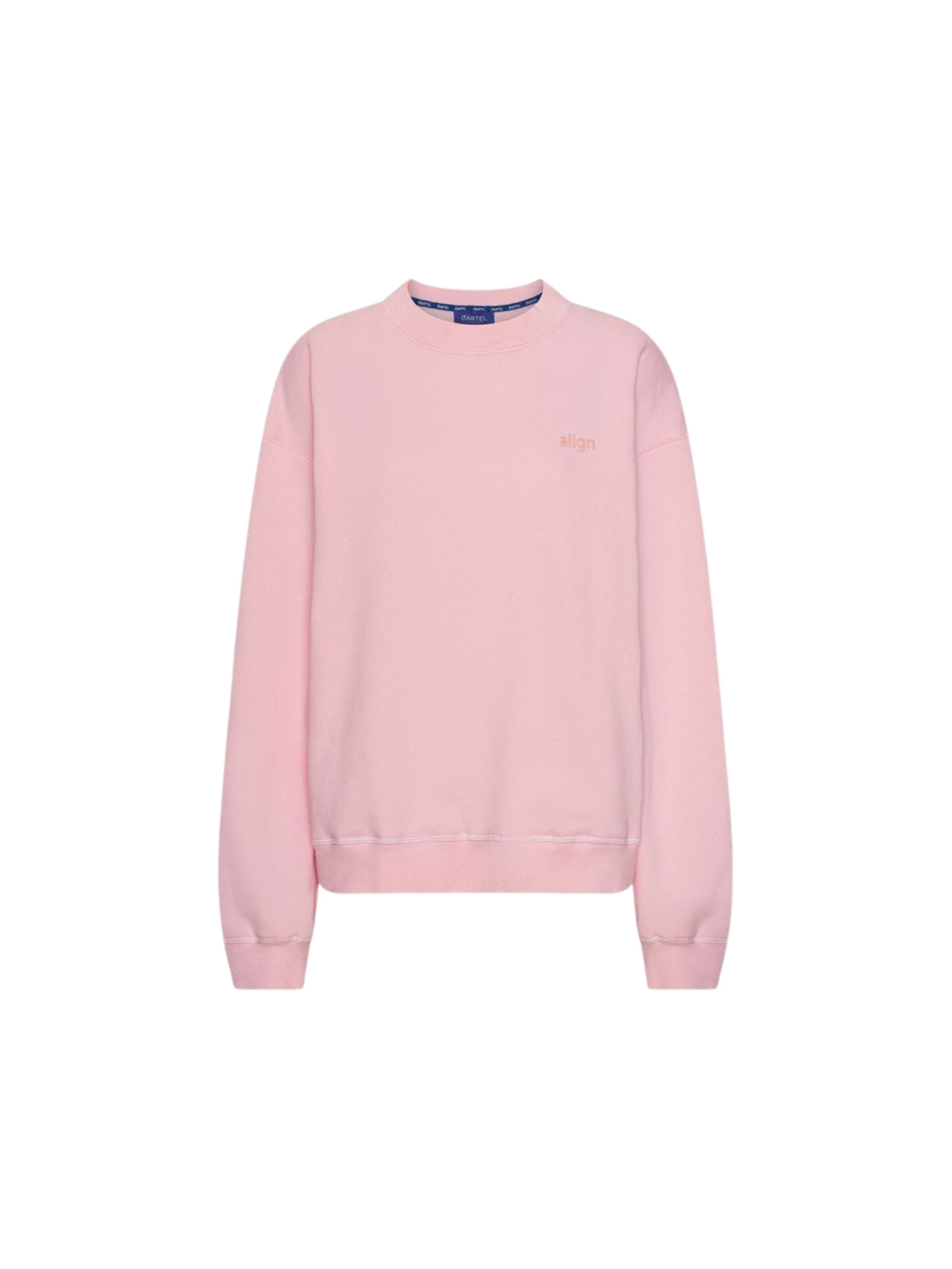 Pull-over ' Cartel x Align ' Copenhagen Cartel en rose : devant