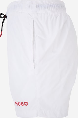 HUGO Red Kratke kopalne hlače 'HAITI' | bela barva