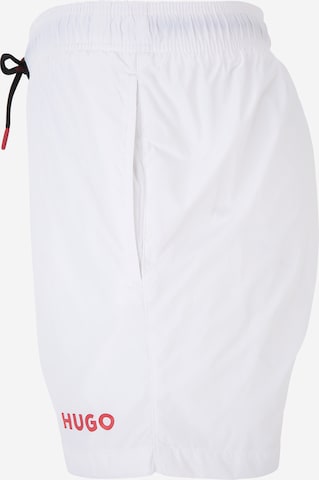 HUGO Red Swimming shorts 'HAITI' in White