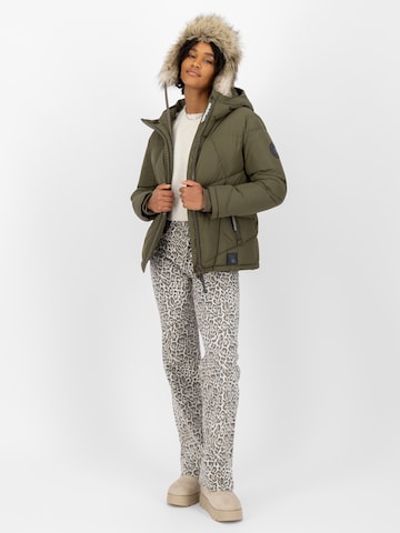 Alife and Kickin Winter Jacket 'Kasandra' in Green