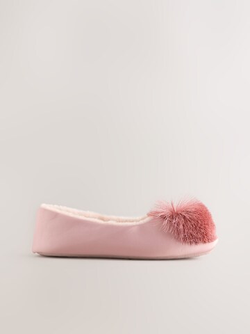 Next - Zapatillas de casa en rosa