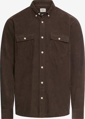 CAMEL ACTIVERegular Fit Košulja - smeđa boja: prednji dio