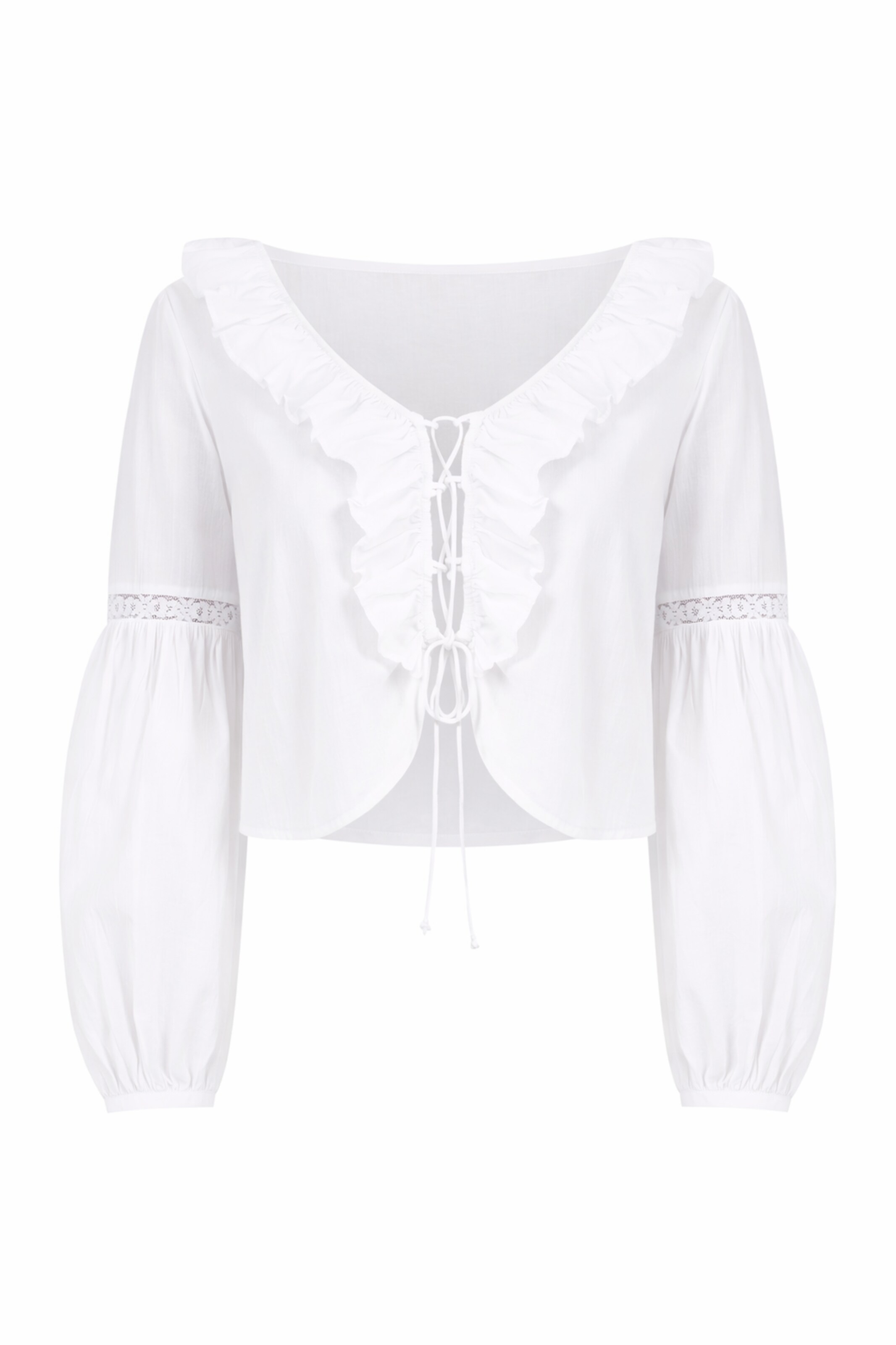 BRAVE SOUL Bluse i hvid: forside