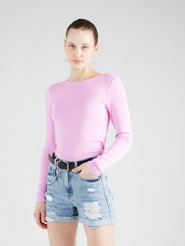 T-shirt GAP en rose : devant