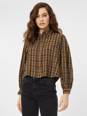 ONLY Blouse 'NEW SANDRA' in Brown: front